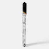 Monogram Your Letter iPhone Case-Marble Case-Mate iPhone Hülle (Rückseite / Rechts)