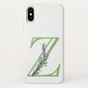 Monogram Z Lavender Eucalyptus Case-Mate iPhone Hülle