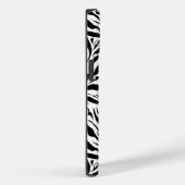 Monogram Zebra Print Case-Mate iPhone Hülle (Rückseite / Rechts)