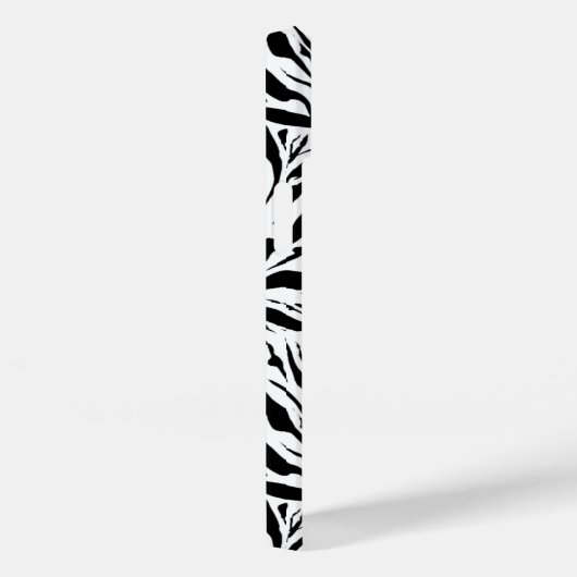 Monogram Zebra Print Case-Mate iPhone Hülle (Rückseite / Rechts)