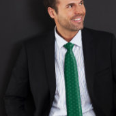 Monogram-Zitat für den grünen Individuelle Name Krawatte