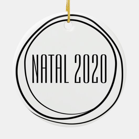 Monograma para casal Estilo Rústico Bauernhof Keramik Ornament (Hinten)