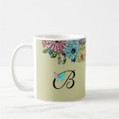 Monogramed Bejeweled Tasse (Links)