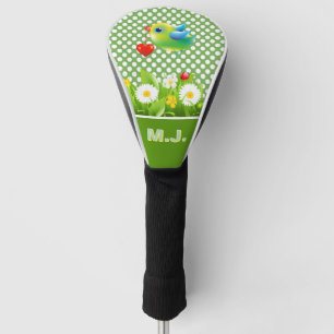 Monogramed Birdie Golf Headcover