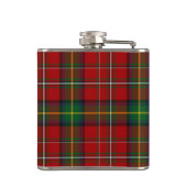 Monogramed Clan Boyd Tartan-karierte Flasche Flachmann (Rückseite)