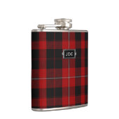 Monogramed Clan Cunningham Tartan-karierte Flasche Flachmann (Rechts)