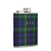 Monogramed Clan Forbes Tartan-karierte Flasche Flachmann (Rechts)