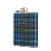 Monogramed Clan MacDonald Tartan-karierte Flasche Flachmann (Links)