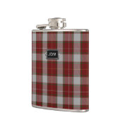 Monogramed Clan MacFie Tartan-karierte Flasche Flachmann (Links)