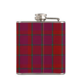 Monogramed Clan MacNab Tartan-karierte Flasche Flachmann (Rückseite)