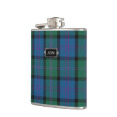 Monogramed Clan MacThomas Tartan Kariert Flask Flachmann (Links)