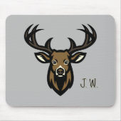 Monogramed Deer Hunter Mousepad (Vorne)