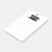 MONOGRAMKAFFEE - Nachhinweise Post-it Klebezettel (angewinkelt)