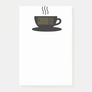 MONOGRAMKAFFEE - Nachhinweise Post-it Klebezettel