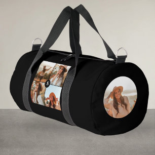 Monogramm 10 FotoCollage Duffle Bag