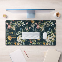 Monogramm, 1600er Stillleben Blumenmuster