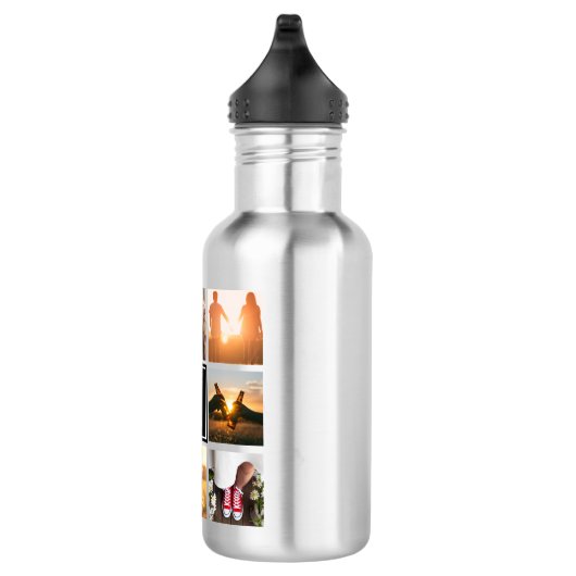 Monogramm 8 Frame NGL Edelstahlflasche (Rechts)