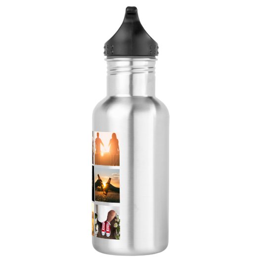 Monogramm 8 Rahmen NGL II Edelstahlflasche (Rechts)