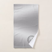 Monogramm "A" Badhandtuch Set (Handtuch)