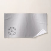 Monogramm "A" Badhandtuch Set (Handtuch)