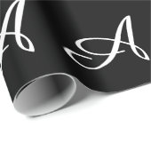 MONOGRAMM A GESCHENKPAPIER (Rolleneckpunkt)