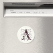 Monogramm A Magnet (In Situ (Geschirrspüler))