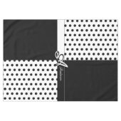 Monogramm A Tischdecke (Vorderseite (Horizontal))