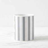 Monogramm abgestreift kaffeetasse (Mittel)