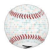 Monogramm Abstrakter Hintergrund mit kleinen Fleck Baseball (Rückseite)