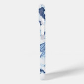 Monogramm Abstraktes Muster Case-Mate iPhone Hülle (Rückseite / Links)