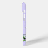 Monogramm Alphabet A Lavendel Eukalyptus Dragonfly Case-Mate iPhone Hülle (Rückseite / Links)