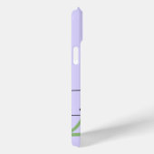 Monogramm Alphabet A Lavendel Eukalyptus Dragonfly Case-Mate iPhone Hülle (Rückseite / Rechts)