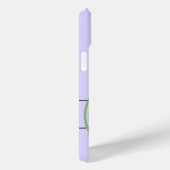 Monogramm Alphabet G Lavender Eukalyptus Dragonfly Case-Mate iPhone Hülle (Rückseite / Rechts)