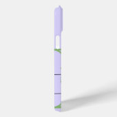 Monogramm Alphabet K Lavender Eukalyptus Dragonfly Case-Mate iPhone Hülle (Rückseite / Rechts)