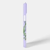 Monogramm Alphabet O Lavender Eukalyptus Dragonfly Case-Mate iPhone Hülle (Rückseite / Rechts)