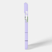 Monogramm Alphabet T Lavendel Eukalyptus Dragonfly Case-Mate iPhone Hülle (Rückseite / Links)