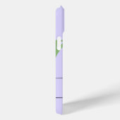 Monogramm Alphabet T Lavendel Eukalyptus Dragonfly Case-Mate iPhone Hülle (Rückseite / Rechts)