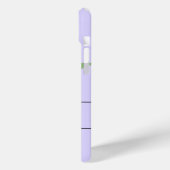 Monogramm Alphabet U Lavender Eukalyptus Dragonfly Case-Mate iPhone Hülle (Rückseite / Links)