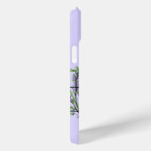 Monogramm-Alphabet W Lavender Eukalyptus Dragonfly Case-Mate iPhone Hülle (Rückseite / Rechts)