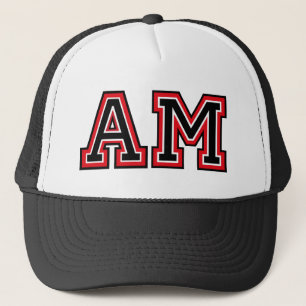 Monogramm AM Truckerkappe