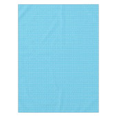 Monogramm Anfangsbuchstabe A, Aqua Blue Tischdecke (Vorderseite)