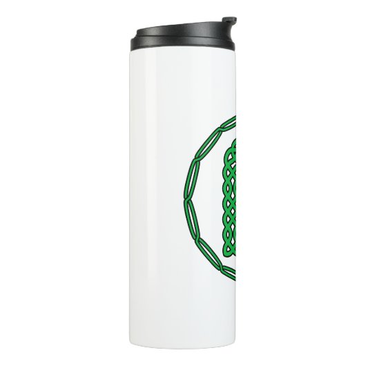 Monogramm Anfangsbuchstabe A im keltischen Stil Thermosbecher (Nach links gedreht)