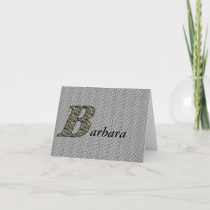 Monogramm Anfangsbuchstabe B Hortensien Blumen Per