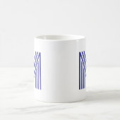 Monogramm Anfangsbuchstabe Einfach Minimal Modern Kaffeetasse (Mittel)