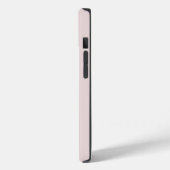 Monogramm Anfangsbuchstabe Einfach Rosé Modern Case-Mate iPhone Hülle (Rückseite / Links)