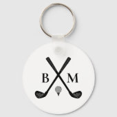 Monogramm Anfangsbuchstabe Erstellen Sie Ihren eig Schlüsselanhänger (Vorderseite)