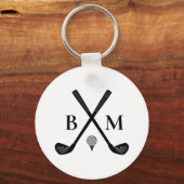 Monogramm Anfangsbuchstabe Erstellen Sie Ihren eig Schlüsselanhänger (Rückseite)