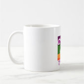 Monogramm Anfangsbuchstabe Kaffeetasse (Links)