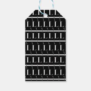Monogramm-Anfangsbuchstabe L, wählen Geschenkanhänger