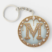 Monogramm Anfangsbuchstabe M Geschenk für Freundin